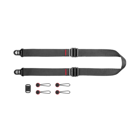 Black Slide Lite with 1 anchor mount and 4 anchor links