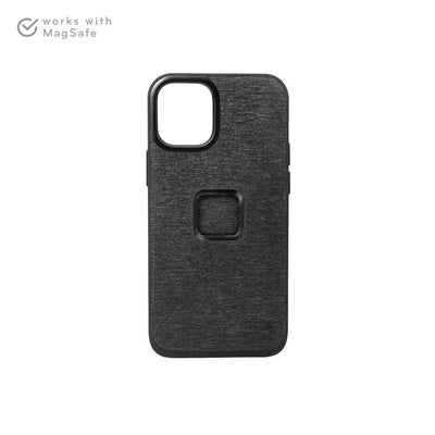 (image), A black Everyday case for iPhone 12 mini with magnetic lock, M-MC-AD-CH-1