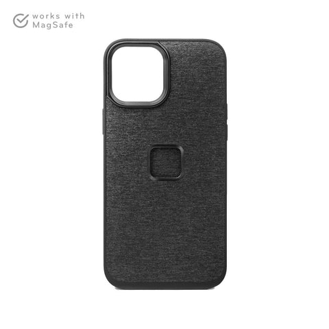 A black Everyday case for iPhone 13 Pro Max with magnetic lock