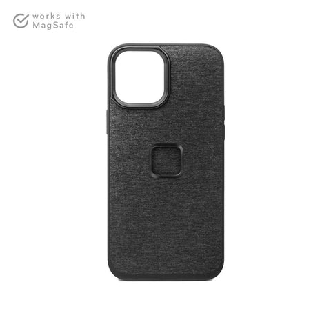 A black Everyday case for iPhone 13 and 13 Pro with magnetic lock for mounting