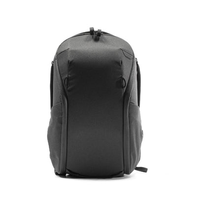(image), Black 15 Liters Everyday Backpack Zip, BEDBZ-15-BK-2
