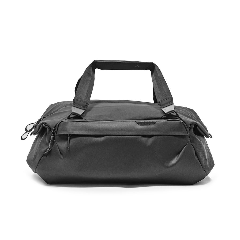 35L Travel Duffel Bag with Shoes Compartment and Shoulder Strap, Unisex  Weekender Bag Carry On Water-Proof & Tear Resistant, Lightweight Sports Gym
